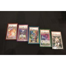 Slab Case Protectors for PSA Graded Cards Red