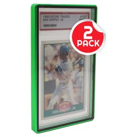 Slab Case Protectors for PSA Graded Cards Green
