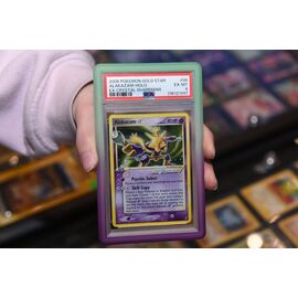 Evoretro Bumper for PSA Graded Card Slab Gradient Green-Purple Glitter