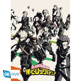 MY HERO ACADEMIA - Héros / Villains - Set 2 posters '52x38'