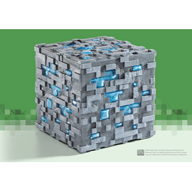 MINECRAFT - Luminous Diamond Ore - Collector Replica 10cm