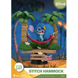 LILO & STITCH - Stitch "Hammock" - Diorama D-Stage 14cm