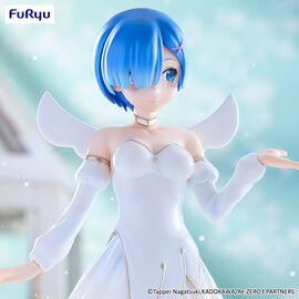 RE ZERO - Rem "Little Wings" - Statue Bicute Pure 25cm