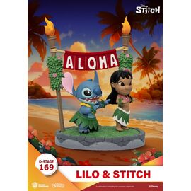 LILO & STITCH - Aloha - Diorama D-Stage 13cm