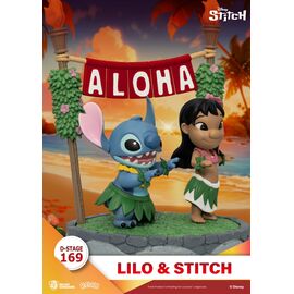 LILO & STITCH - Aloha - Diorama D-Stage 13cm