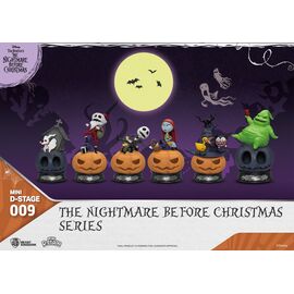 NIGHTMARE BEFORE CHRISTMAS - 6 Mini Diorama Stage 10cm