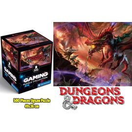 DUNGEONS & DRAGONS - Kansaldi on Red Dragon - Cube Puzzle 500P