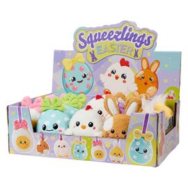 Squeezlings Plush Figure 5-Pack Display (20)