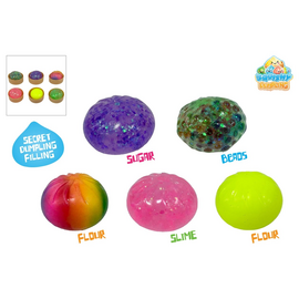 Trend Toys - Kawaii Secret Filling Mix Dumplings 6cm. 5pcs. Asst. In Steamer Basket. CDU (201090) / Toys