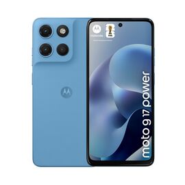Motorola moto g17 power 17.1 cm (6.72") Hybrid Dual SIM Android 15 USB Type-C 8 GB 256 GB 6000 mAh Blue