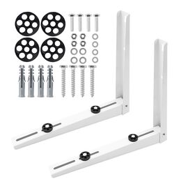 Bracket / Mount for Maclean Air Conditioner / Heat Pump, arm length 450x500 mm, galvanized steel, up to 200 kg, MC-145
