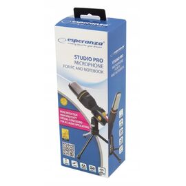 Esperanza EH182 microphone Black Table microphone