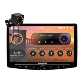 Radio BLOW CP01 1DIN 10" Android/WiFi/GPS/CARPLAY SWIVEL