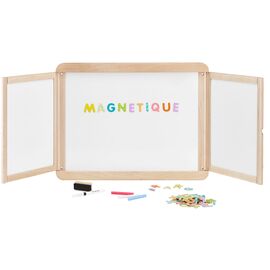 Jura - Magnetic Wall Triptych Blackboard - Black - 90cm x 60cm /
