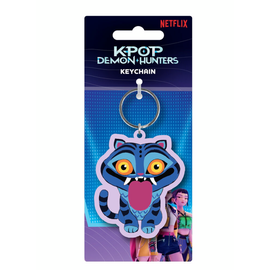 K-POP DEMON HUNTER - Derpy with tongue sticking out - PVC Keychain