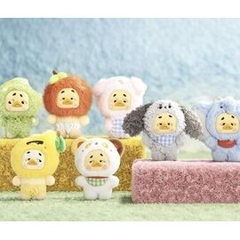 Mini Upset Duck Plush Keychain Wish List Duck 12 cm Blind Box Display (6)