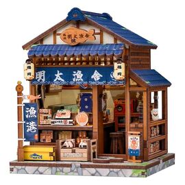 Miniature House Model Kit Fukuoka Mentaiko Kitchen 11 x 9 cm