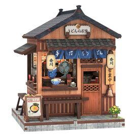 Miniature House Model Kit Kagawa Udon House 11 x 9 cm