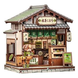 Miniature House Model Kit Kyoto Matcha Cottage 11 x 9 cm