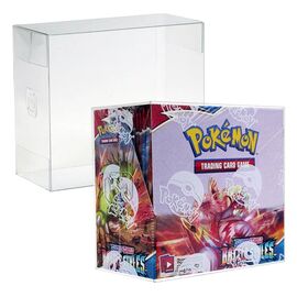 Evoretro PET Display Case Protector for Pokémon Booster Box (1-Pack)