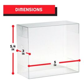 Evoretro PET Display Case Protector for Pokémon Booster Box (1-Pack)