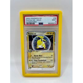 Evoretro Bumper Protector for PSA Slabs Yellow