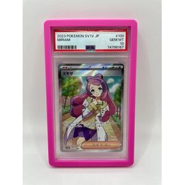 Evoretro Bumper Protector for PSA Slabs Pink