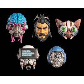 Cosmic Legions Action Figure Accessory Heads Pack