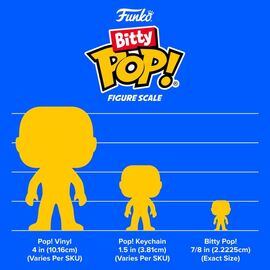 One Piece Bitty POP! Vinyl Figures 2-Pack Monkey D. Luffy & Nami 2 cm