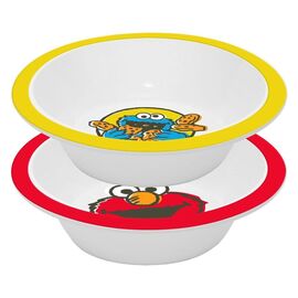 Sesame Street Cereal Bowl Vintage Kids 2-Pack 300ml