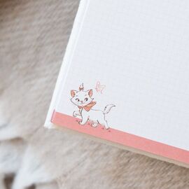 The Aristocats Premium Plush Notebook A5 Bonjour Marie