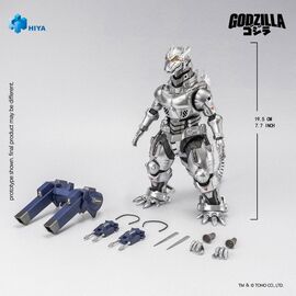 Godzilla Against Mechagodzilla (2002) Exquisite Basic Series Action Figure Mechagodzilla MFS-3 20 cm