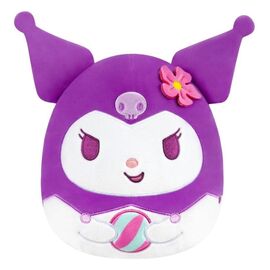 Sanrio Squishmallow Plush Figure Hello Kitty and Friends Seize the Moment Kuromi Beachball 20 cm