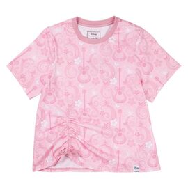 Disney by Loungefly Tee T-Shirt Unisex Hannah Montana Shirred Hem
