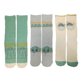 Star Wars The Mandalorian Socks 3-Pack Grogu S-M