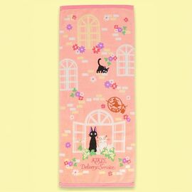 Kiki's Delivery Service Natsu Towel Sweet Pink Jiji 34 x 80 cm