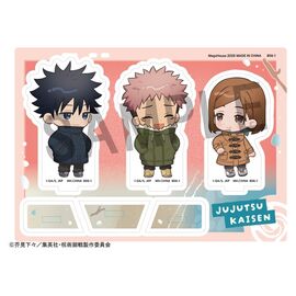 Jujutsu Kaisen Buddycolle Acrylic Stand 5th Anniversary C Megumi Fushiguro, Yuji Itadori & Nobara Kugisaki 10 cm