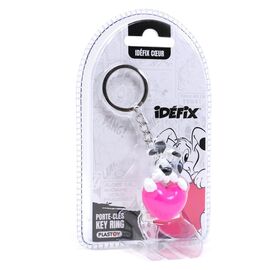 Asterix Keychain Dogmatix Pink Heart (Blister)