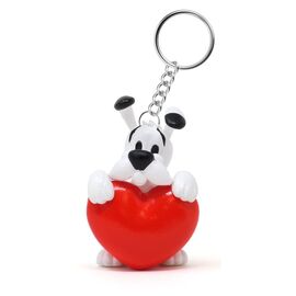 Asterix Keychain Dogmatix Red Heart