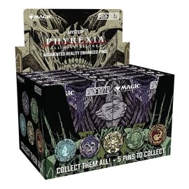 Magic: The Gathering Pins Blind Box Mystery Phyrexia Infected Lands Assortment (10)