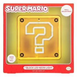 Super Mario LED Neon Wall Lamp Question Block 24 x 24 cm