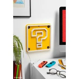 Super Mario LED Neon Wall Lamp Question Block 24 x 24 cm