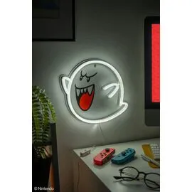 Super Mario LED Neon Wall Lamp Boo 23 x 23 cm