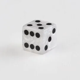 Q Workshop Dice Set Full Pack D6 Pearl (20)