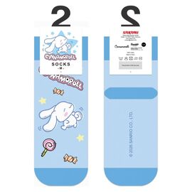 Sanrio Socks Cinnamoroll Dance Off Short 36-40
