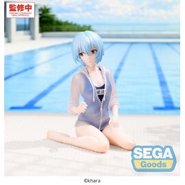 Rebuild of Evangelion Yumemirize PVC Figure Rei Ayanami School Swimsuit Ver. 13 cm
