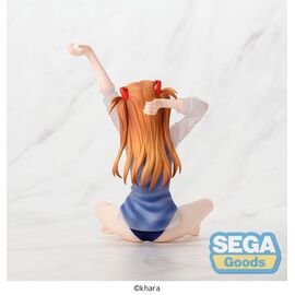 Rebuild of Evangelion Yumemirize PVC Figure Asuka Shikinami Langley School Swimsuit Ver. 16 cm