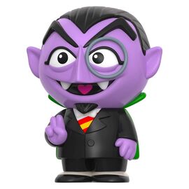 Sesame Street Fun! Fun! Vinyl Action Figure Wave 01 - Count von Count 18 cm