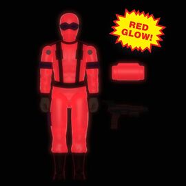 GI Joe ReAction+ Action Figure Wave 06 Snake Eyes (Red Glow, Crystal Poison) 10 cm