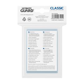 Ultimate Guard Classic Soft Sleeves Standard Size Transparent (100)
